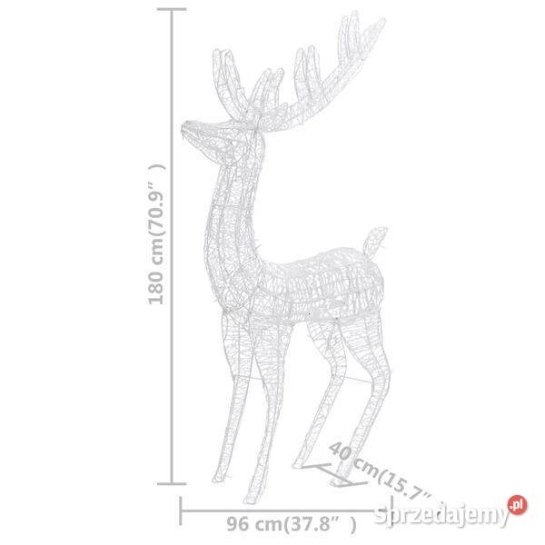 vidaXL Świąteczny renifer akryl 250 LED 180 Warszawa