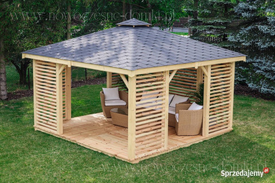 Altanka ogrodowa Milano 1 wym 3x4m Producent Domki narzędziowe