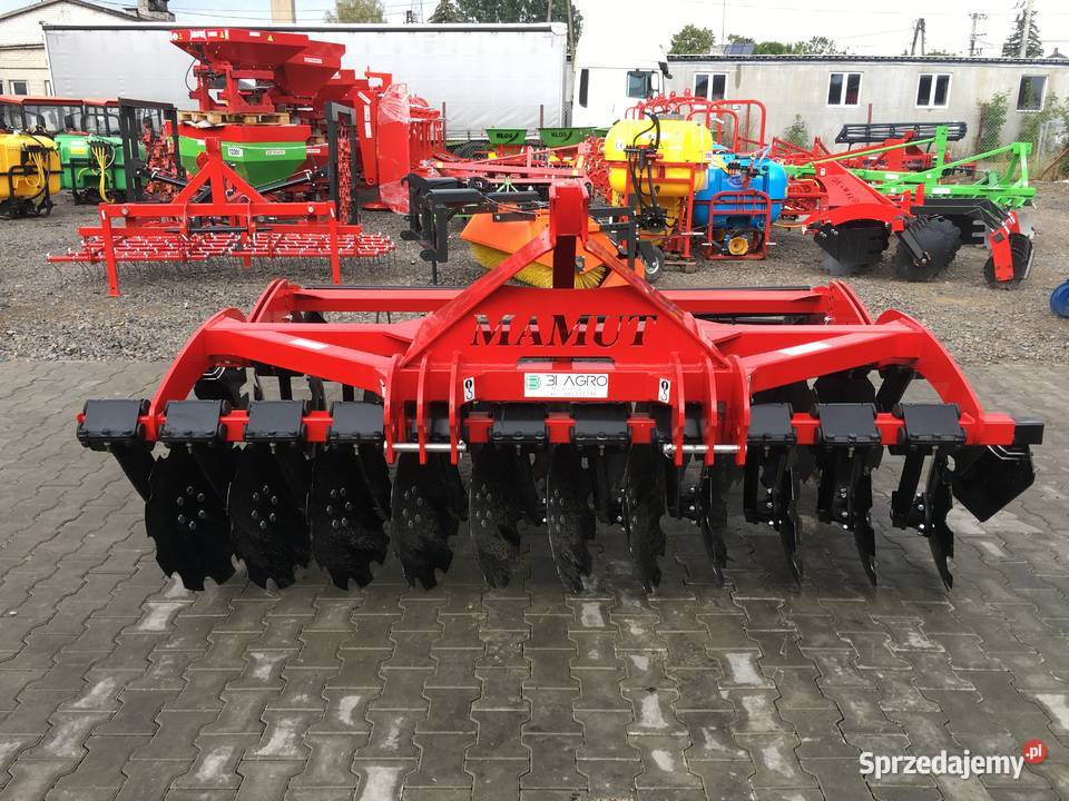 Brona talerzowa kompaktowa ciężka 30 Agregat nieuszkodzony Kobiele Wielkie sprzedam