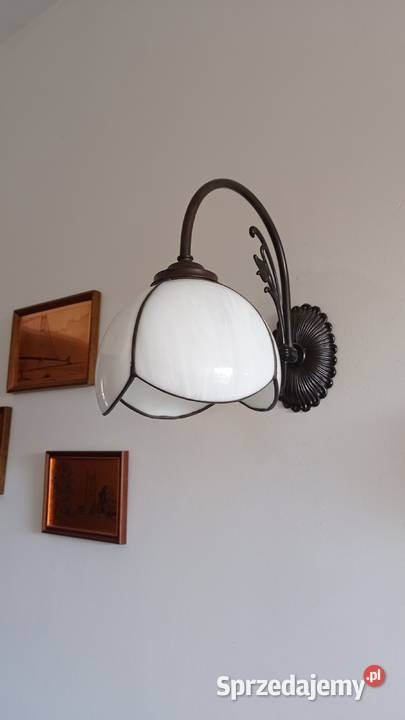 Stary mosiężny kinkiet Pozostałe Włocławek