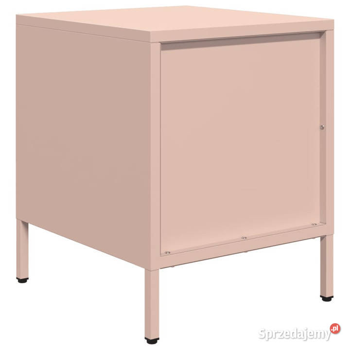 Szafka nocna różowa 35x39x435 stal WM851246 mazowieckie Warszawa