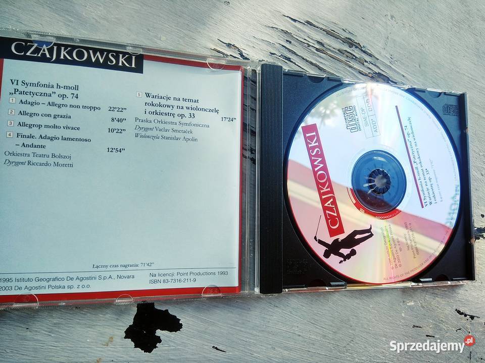 Czajkowski cd muzyka księgarnia muzyczna Warszawa