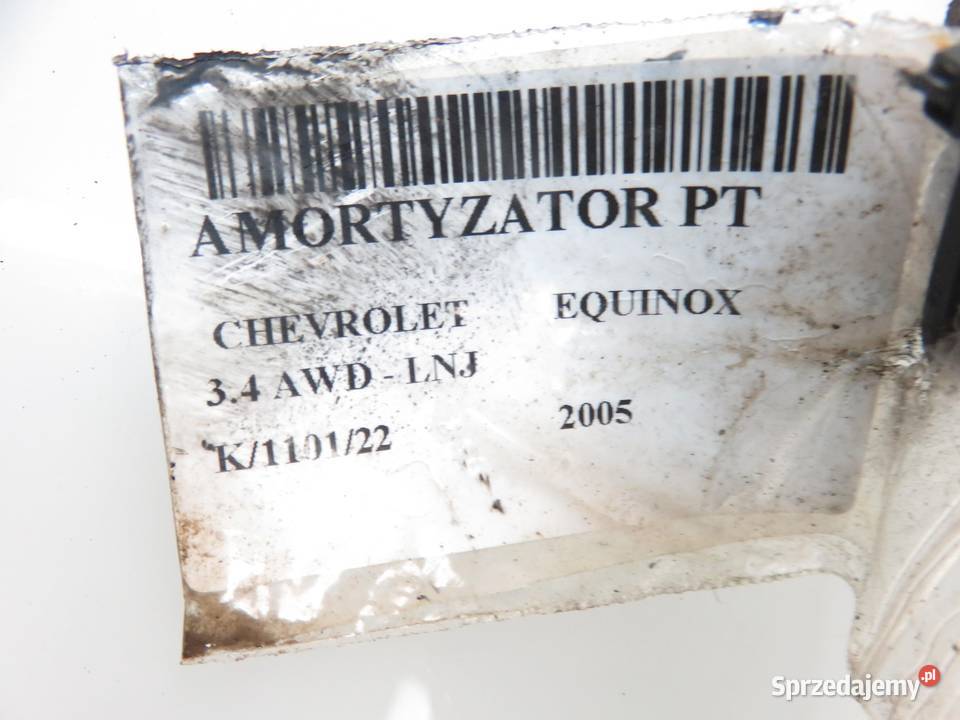 AMORTYZATOR TYŁ CHEVROLET EQUINOX