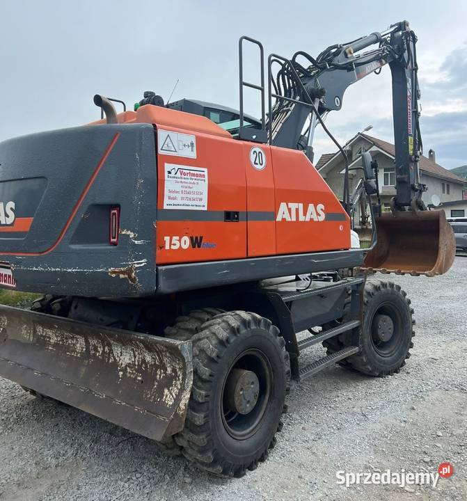 Koparka kołowa Atlas 150W 2018 Koparki świętokrzyskie Jeziorko
