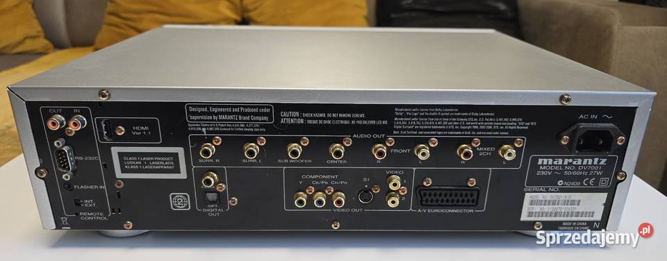 Odtwarzacz Marantz DV7001 CD DVD SACD DVDAudio Jastrzębie-Zdrój