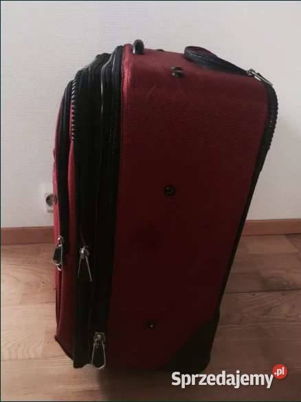 czerwona walizka TRAVELPRO Wizzair Ryanair bagaż Torby, plecaki i walizki