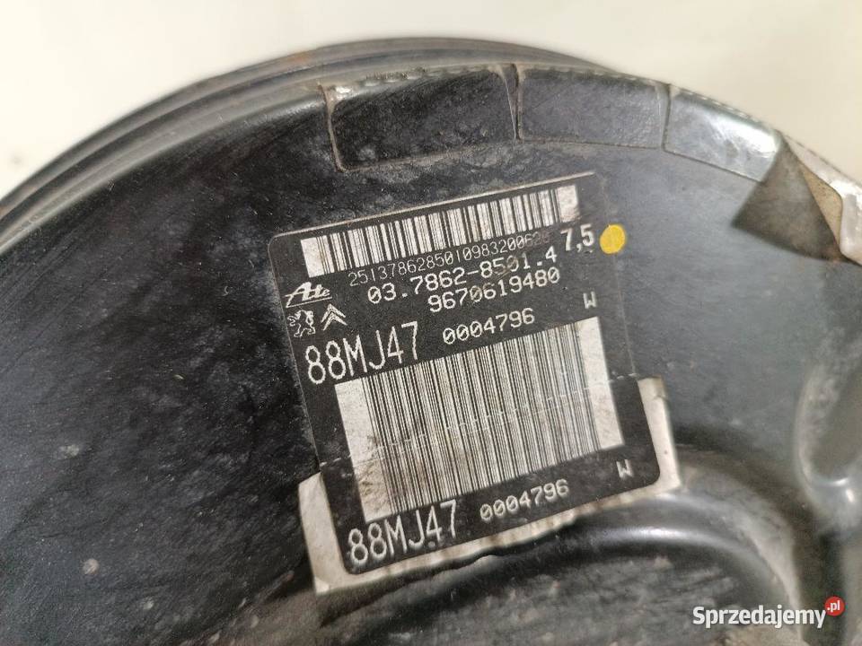 POMPA HAMULCOWA SERWO PEUGEOT 508 I 16 EHDI
