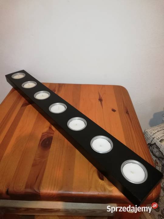 Świecznik stojak na 7 podgrzewaczynowe świece Warszawa