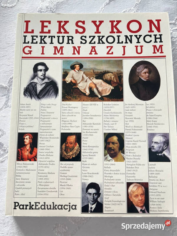 Leksykon lektur szkolnych gimnazjum prezent Bielsko-Biała