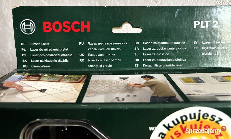 Laser Bosch do układania płytek zachodniopomorskie Szczecin