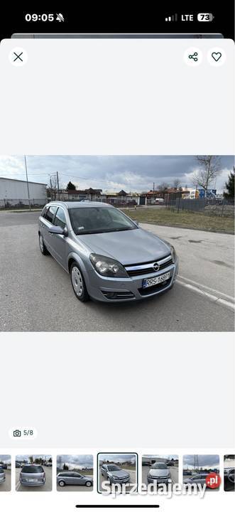 Opel Astra H 19 Cdti 120Koni 6 Biegow autoalarm Astra Kielce