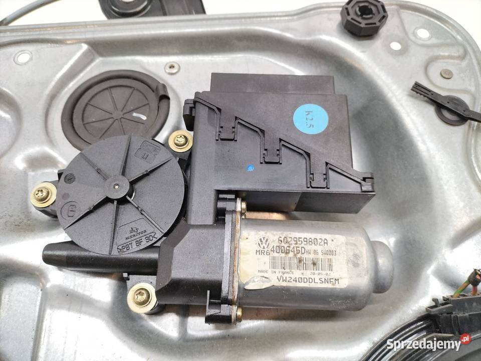 MECHANIZM SZYBY LEWY PRZÓD 6Q2959802A VW Mechanizmy opuszczania szyb