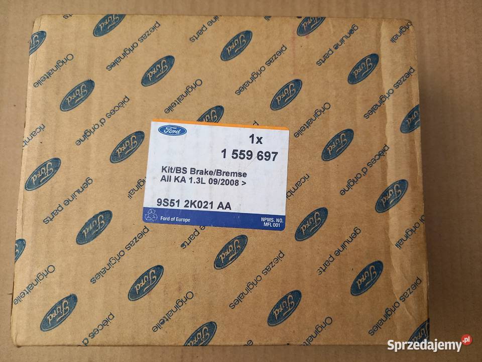 1559697 Klocki hamprzód Ford Ka08 D13 Kraków