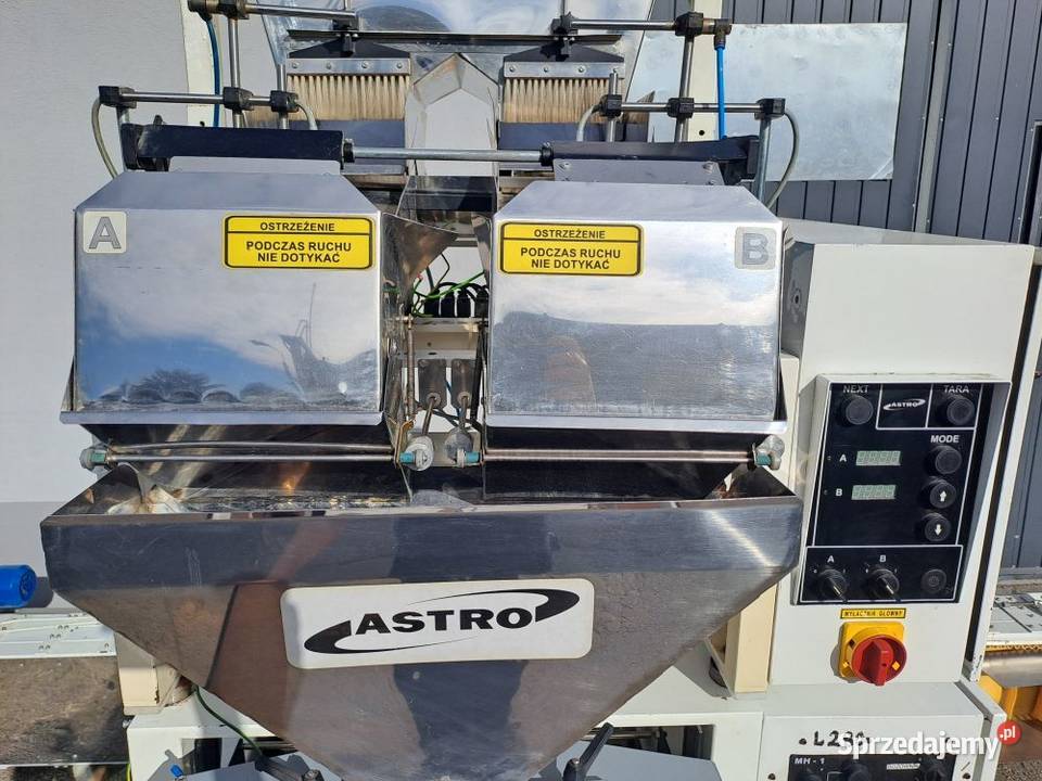 Pionowa maszyna do pakowania w woreczki ASTRO