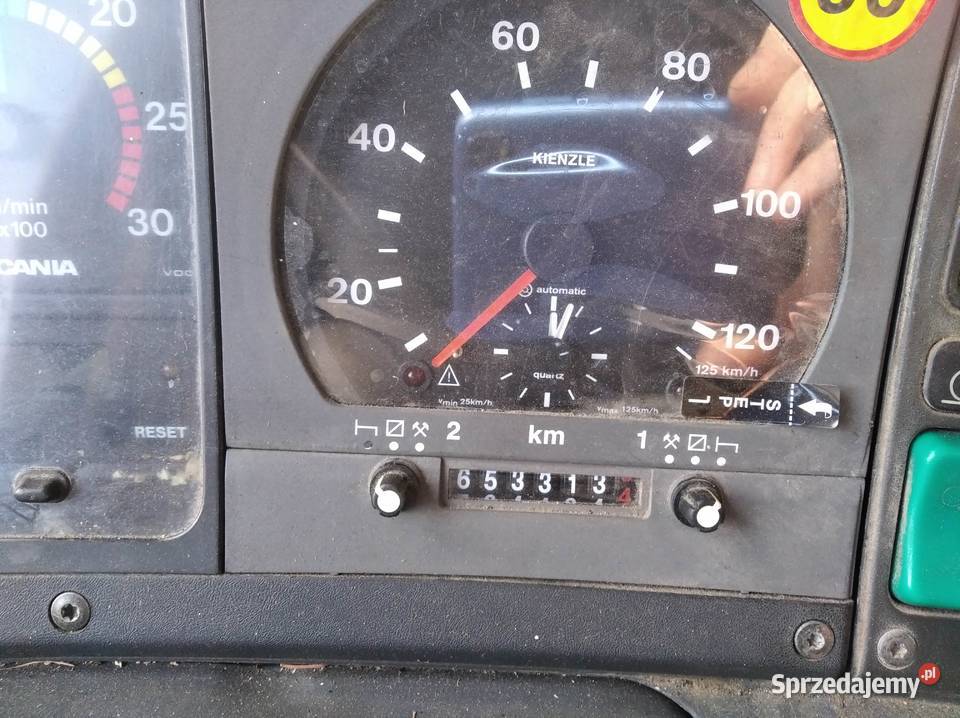 Scania 144G 460 hakowiec wywrotka Volvo małopolskie Piwniczna-Zdrój