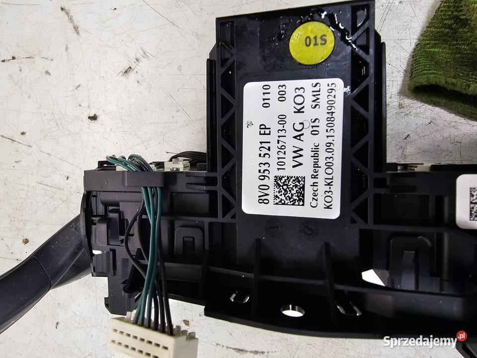PRZEŁĄCZNIK ZESPOLONY AUDI A3 8V 8V0953521EP osobowe Panele sterowania, przełączniki śląskie Przystajń