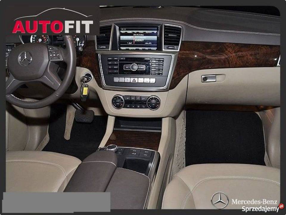 Mercedes GL 350 bialy skórzana tapicerka pomorskie Gdynia