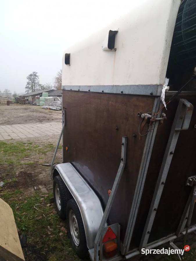 Przyczepa koni zwierząt 680kg Pińczów