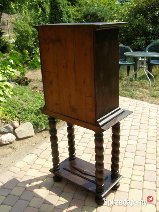 RZADKOŚĆ BAROK ORGINAŁ MUZEALNY Kabinet 1740 Łódź