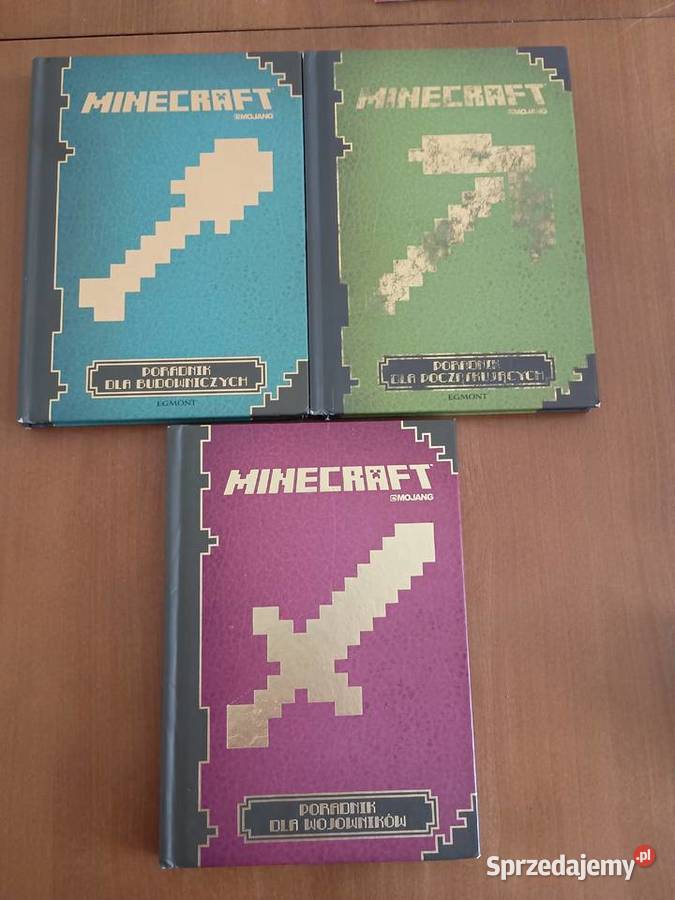 Figurki metalowe Minecraft książki
