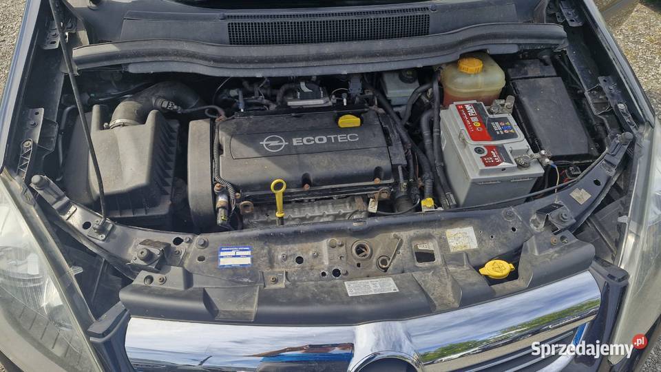 Opel Zafira B 18 benzyna 140 7osobowa wspomaganie kierownicy śląskie Częstochowa