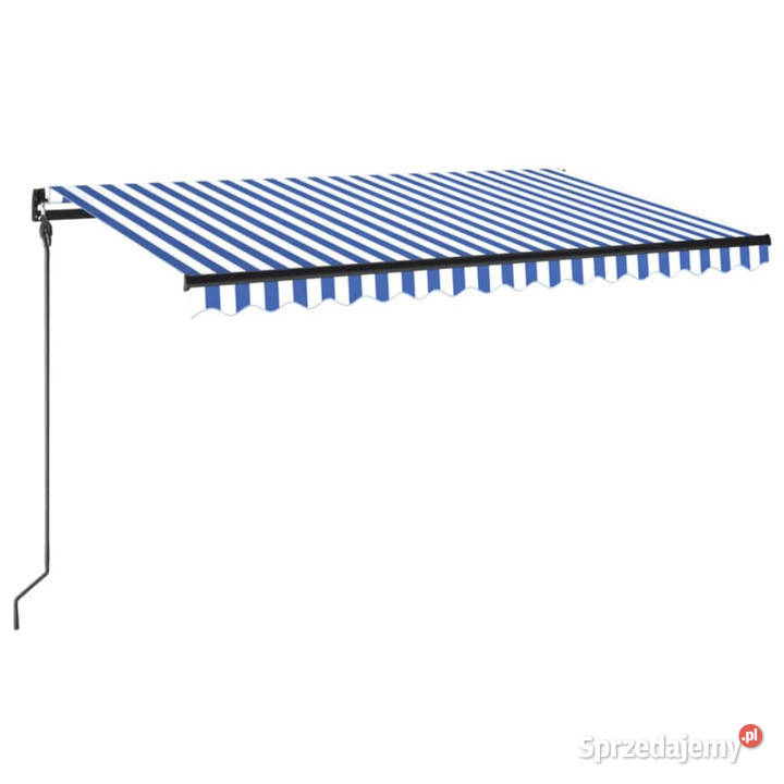 Ręcznie zwijana markiza z LED 450 x 300 mazowieckie Warszawa