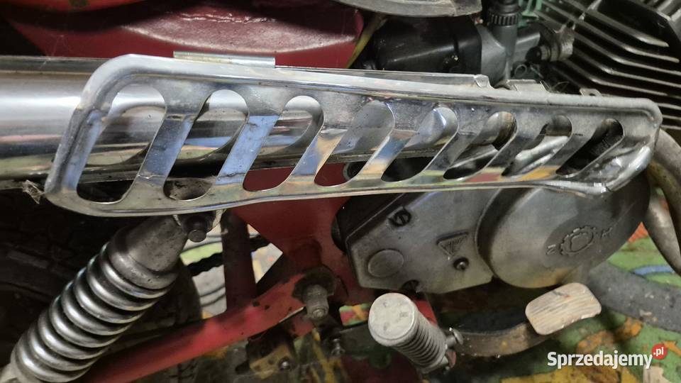 Motorynka stella osłona tłumika