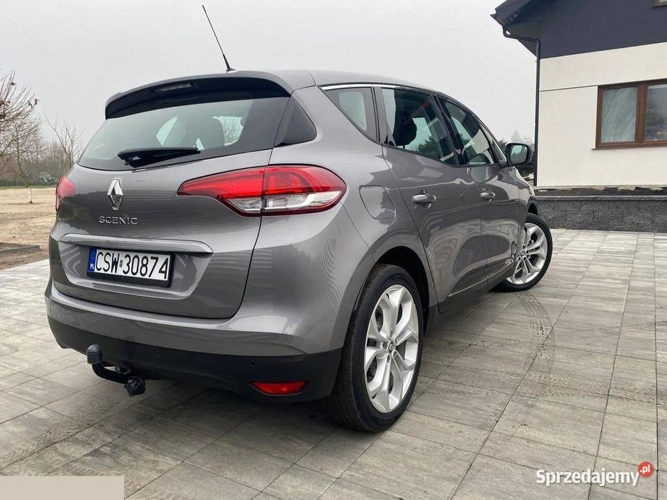 Renault Scenic 12 benzyna 130 2016r Scenic kujawsko-pomorskie Grudziądz sprzedam