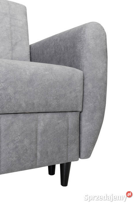 Kanapa Tapicerowana Jasnoszara Jadzia Dębica