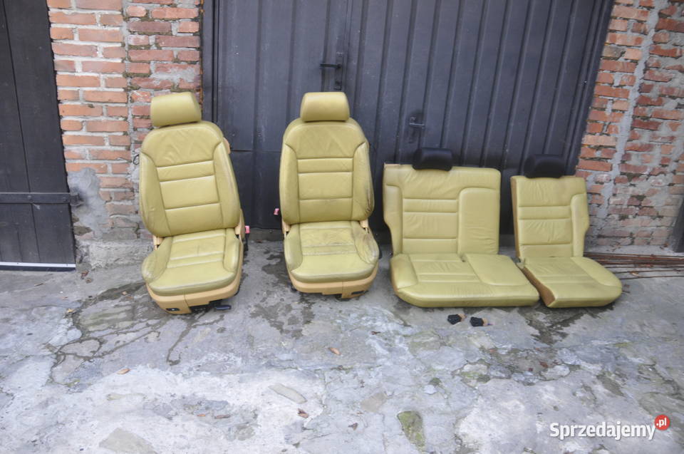 Fotele Skóra Audi A3 8L 3D Bananowa Beżowa podkarpackie Rzeszów