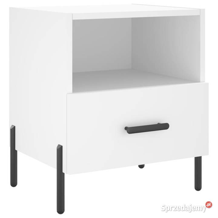 Szafki nocne 2 białe 40x35x475 WM827453 Warszawa