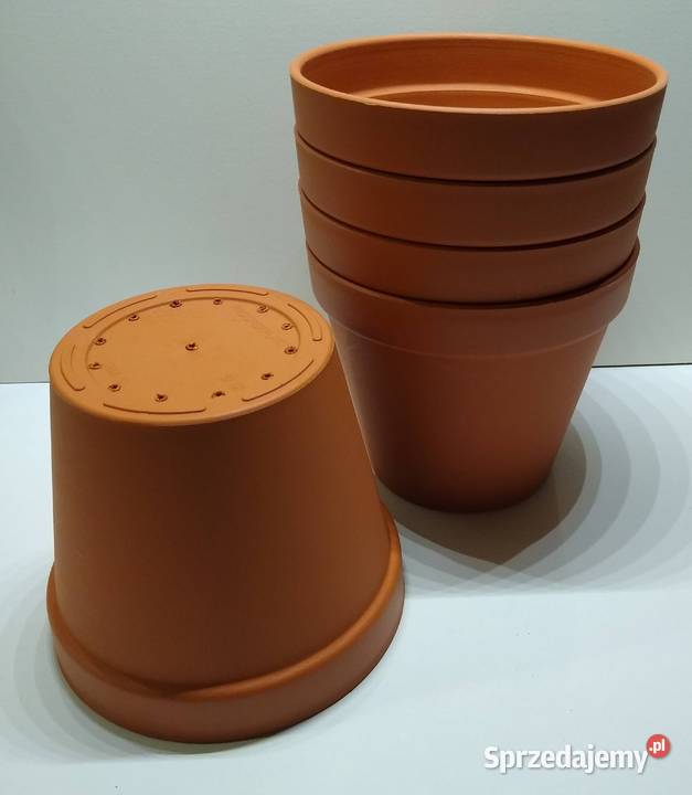 Doniczka Doniczki 5 sztuk Plastik Gdańsk sprzedam