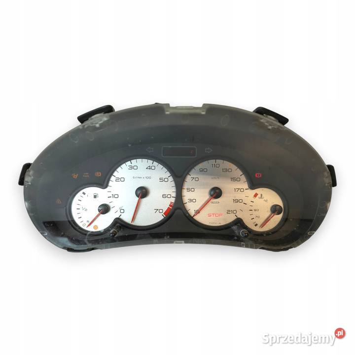 LICZNIK ZEGARY 9648836680 Peugeot 206 14 8V 16V