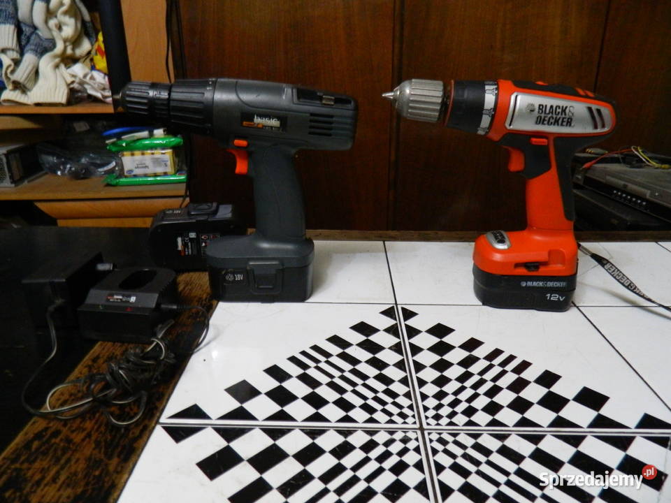 SPRZEDAM WKRĘTARKI MAINSTER I BLACK DECKER sprzedam