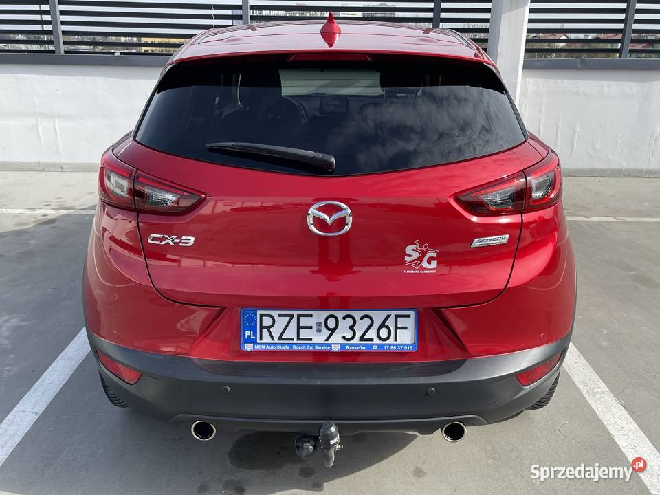 Mazda CX3 20 benz SKYACTIV 120 2017 117000 benzyna podkarpackie Rzeszów