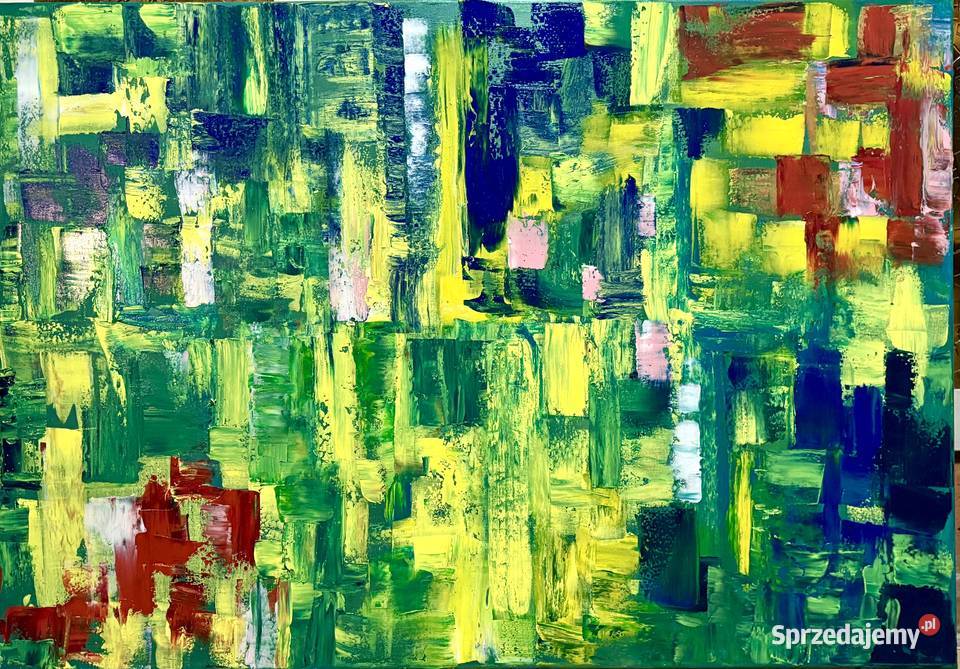 Zryw wiosny zielona abstrakcja dolnośląskie Duszniki-Zdrój