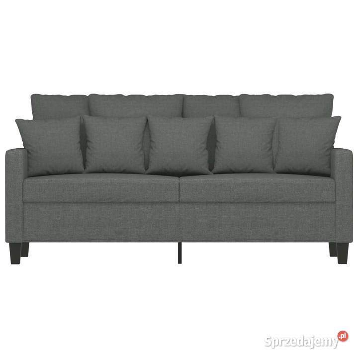 Sofa 2osobowa ciemnoszara 140 tapicerowana Warszawa