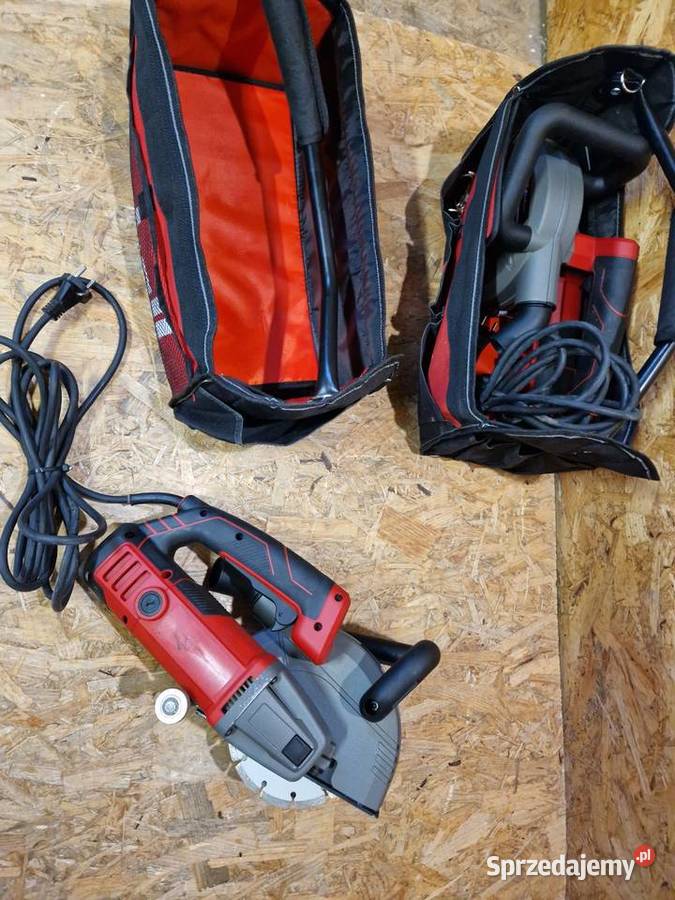 Bruzdownica TEMA 1700 Wat Einhell szer 38 mm gł wielkopolskie Głogowa sprzedam