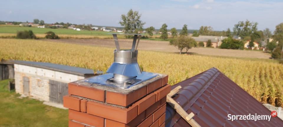 Montaż Wkład kominowy Komin Izolowany ścienna Mława