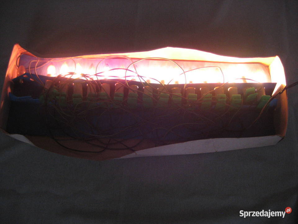 Lampki choinkowe tradycyjne żarówkowe stare PRL Warszawa sprzedam