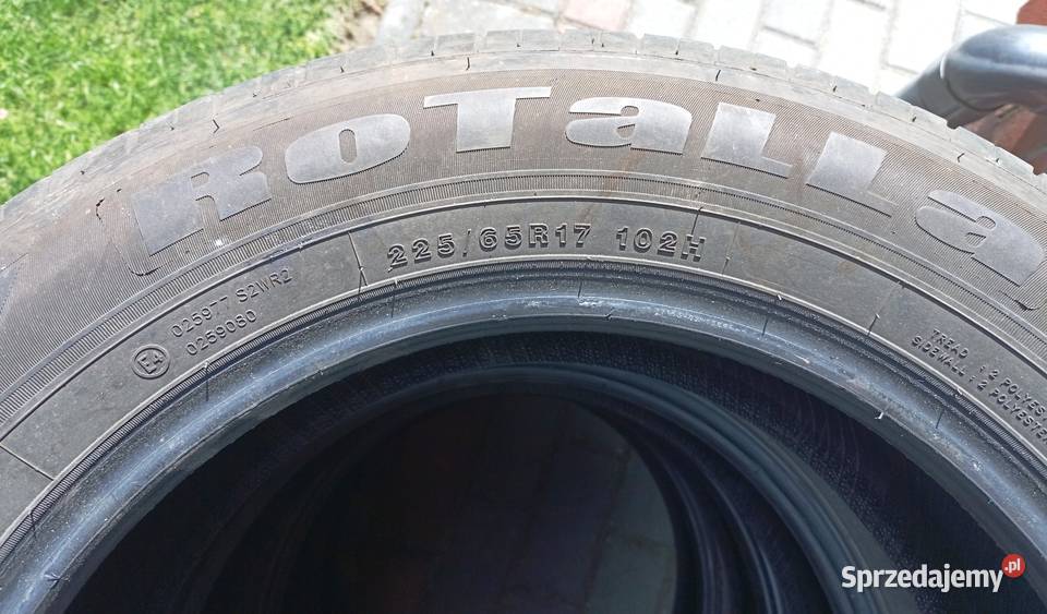 Całoroczne opony Rotalla 22565 R17 Samochodowe Niesłabin