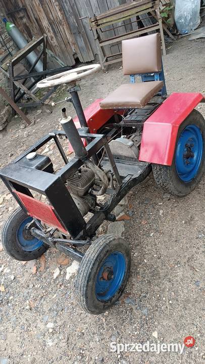 Traktorek sam WSK Dzik Traktorki Łubie