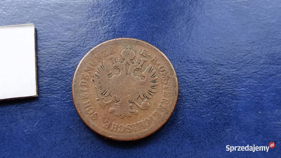 Stare monety 4 krajcary 1861 Austria Lesko