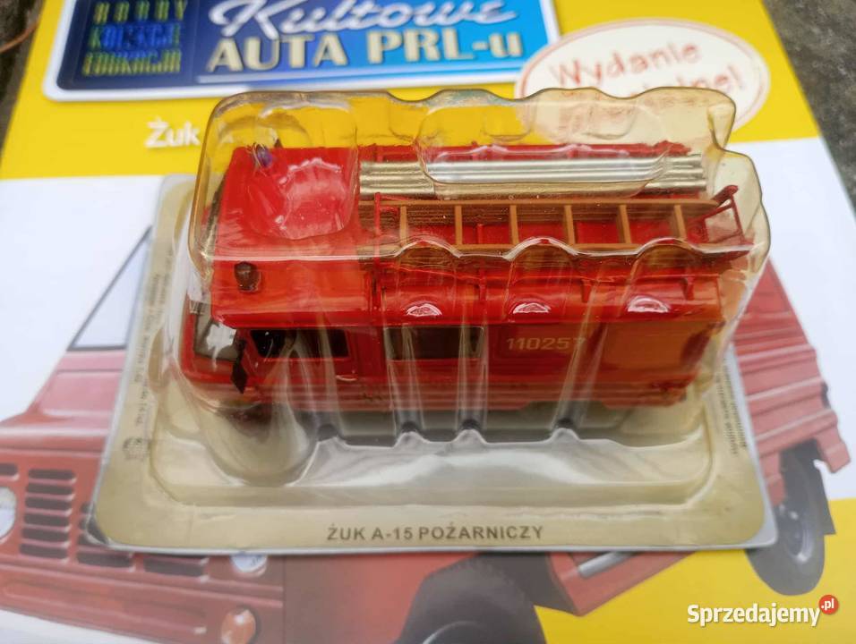 ŻUK A15 POŻARNICZY STRAŻ kultowe auta PRL Modelarstwo Warszawa
