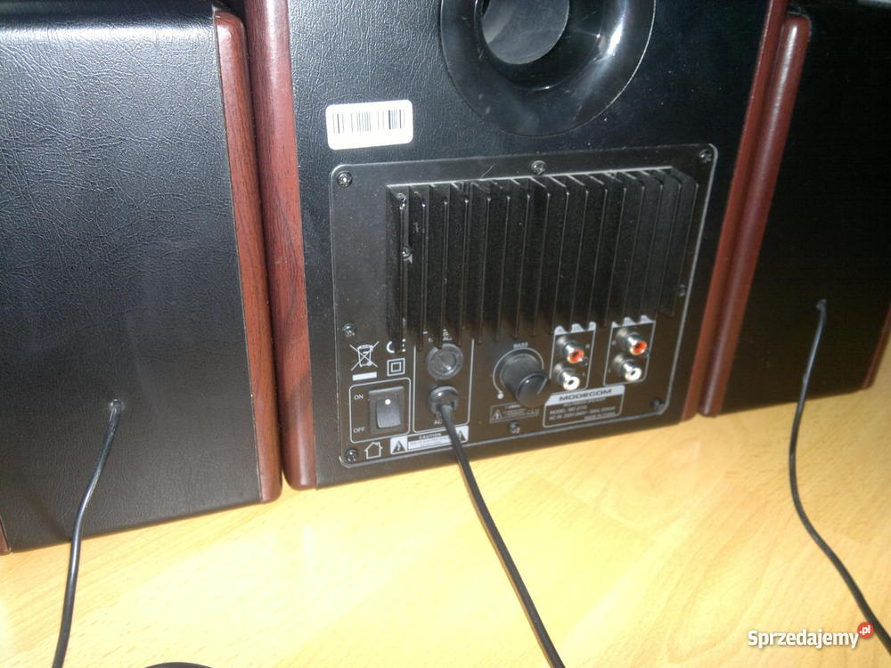 MODECOM Głośniki 21 MC2110 SILVER drewniane Kwidzyn