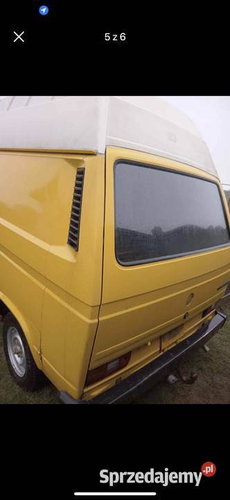 Volkswagen T3 pocztowiec 17d Rok produkcji 1986 Transporter Transporter śląskie