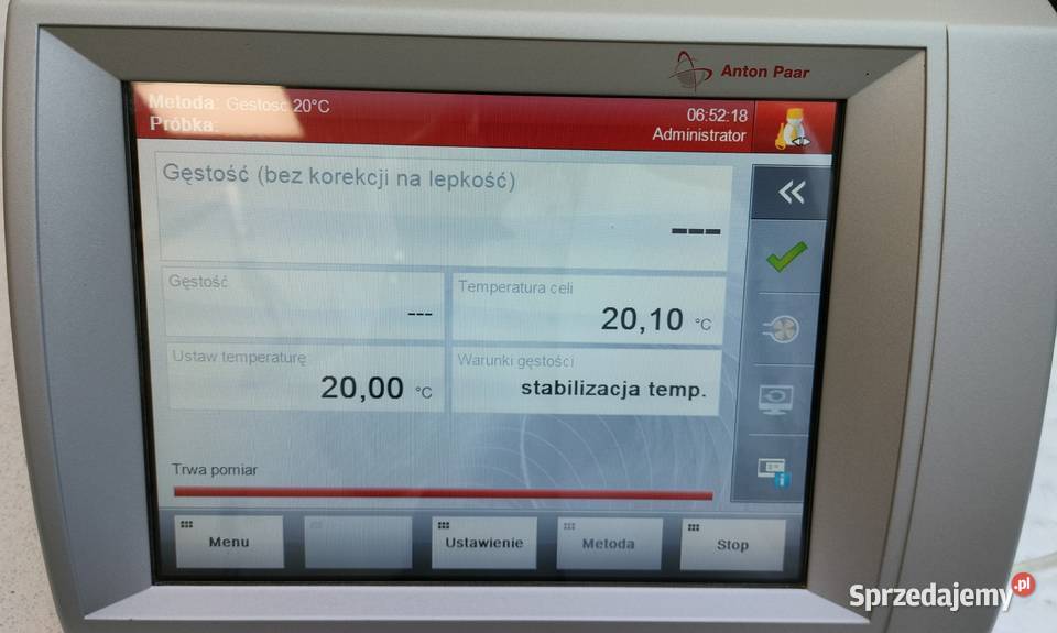 Gęstościomierz DMA 4200 M Anton Paar Łaziska Górne