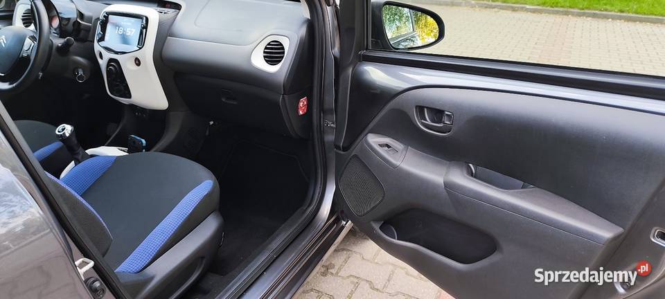 Citroena c1 gwarancja fabryczna śliczny szary C1 Płock