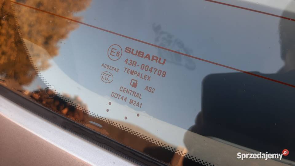 Subaru Forester III SH kompletna klapa bagażnika Klapy bagażnika Dębno sprzedam
