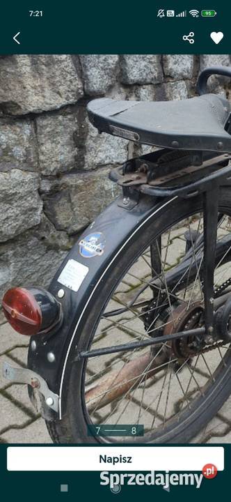 Stara lampa do motocykla NSUDKWBMW mazowieckie Garwolin